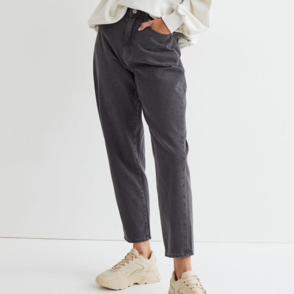 H&M mom loose-fit ultra high jeans